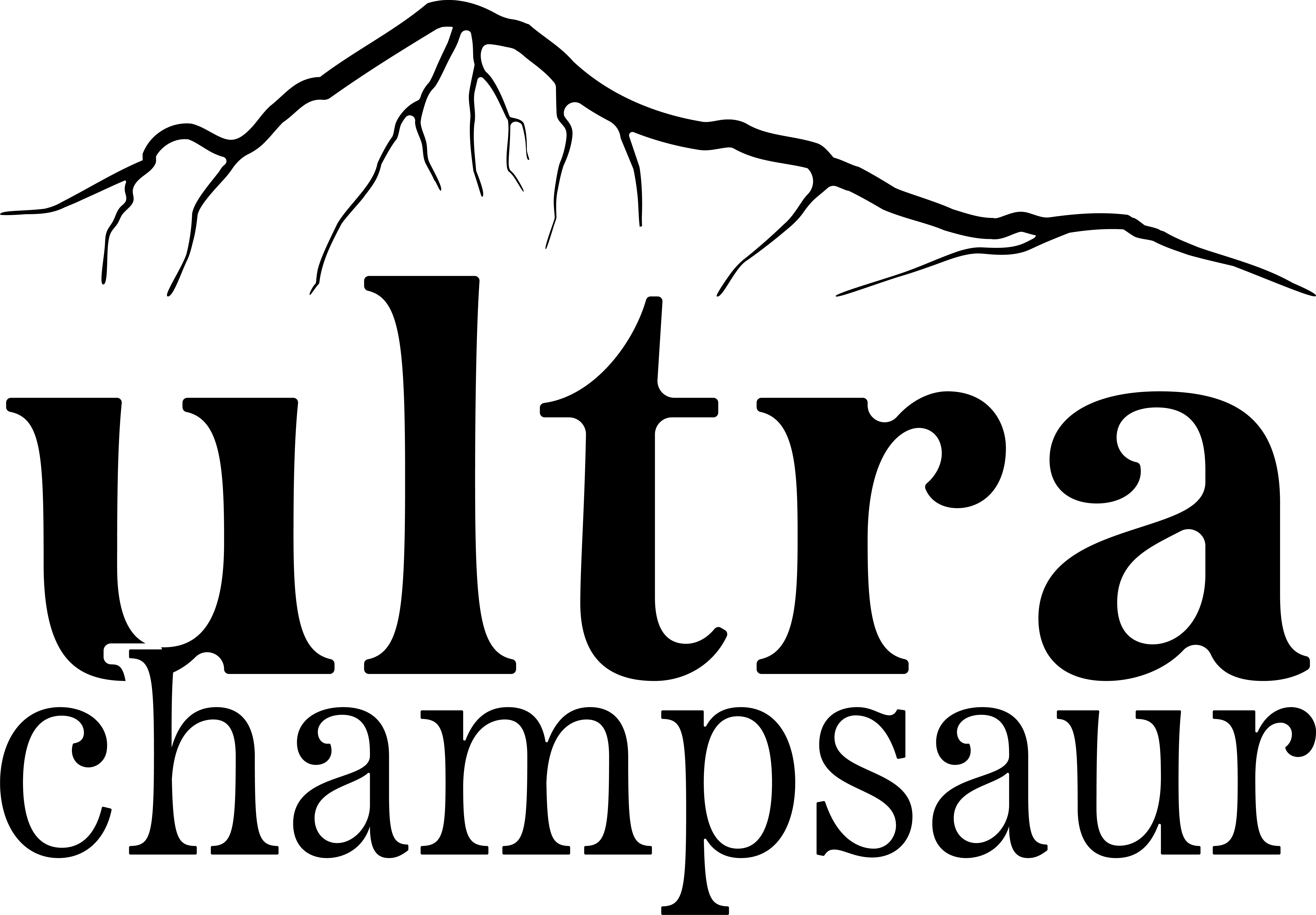 NOIR – LOGO ULTRA CHAMPSAUR